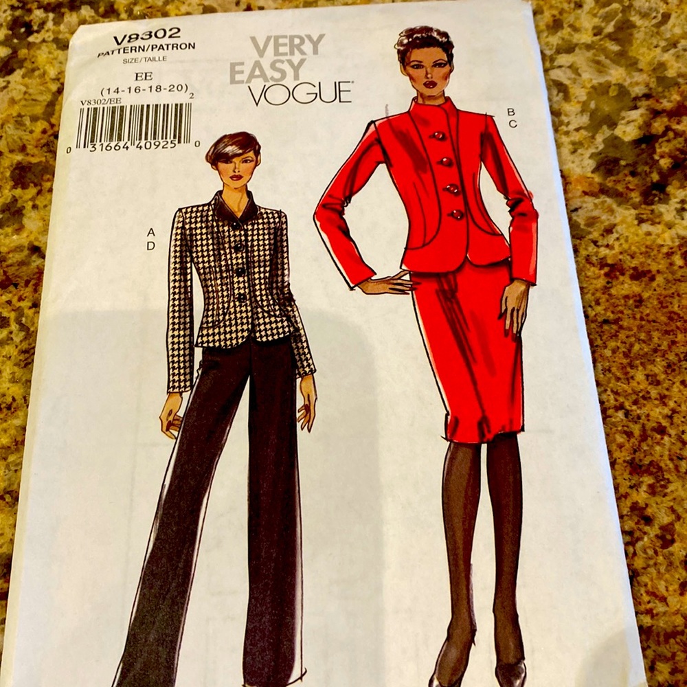 Vogue sewing pattern # V8302